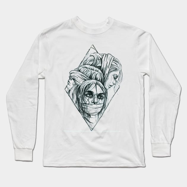 See No Evil Long Sleeve T-Shirt by LecoLA